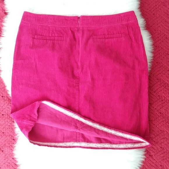 Chadwicks of Boston Pink Corduroy Mini Skirt 16 - Picture 5 of 8